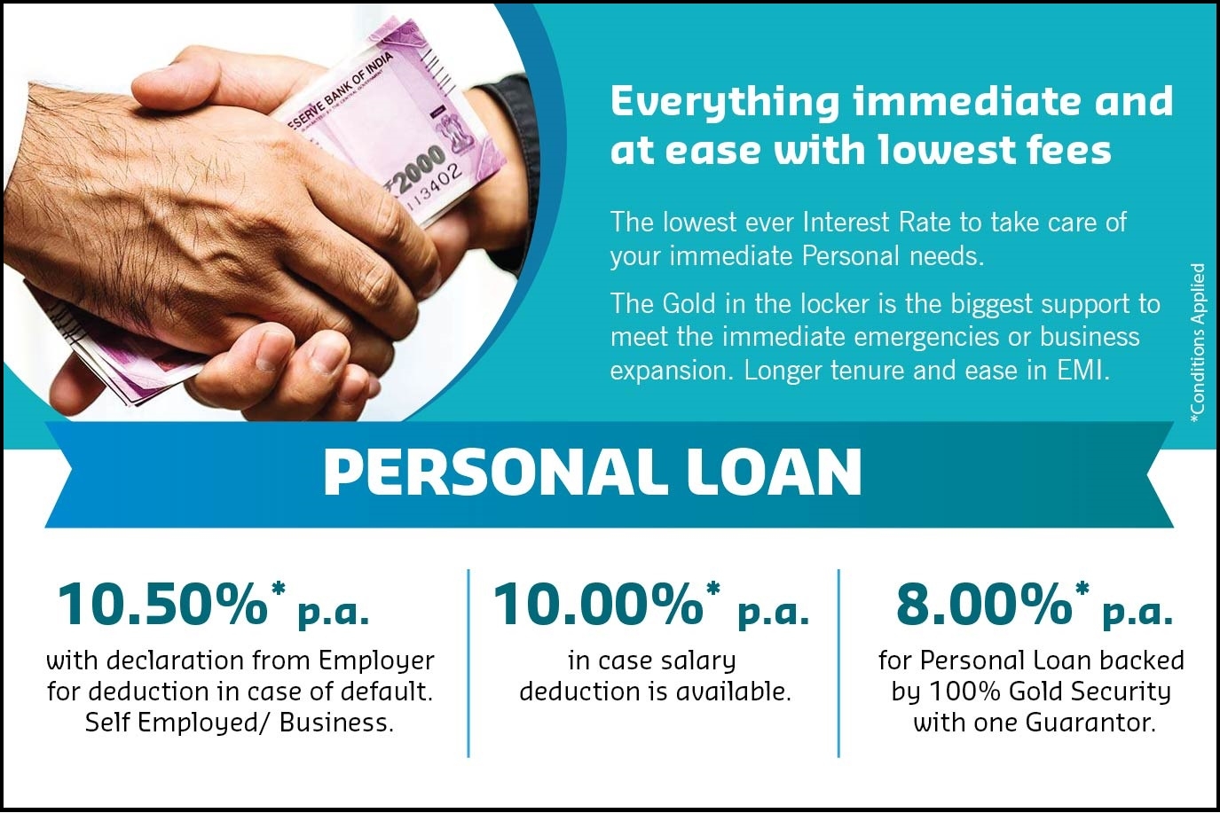 Personal Loan - JANAKALYAN SAHAKARI BANK LTD. (Scheduled Bank)